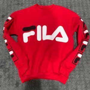 NEVER WORN FILA CREWNECK